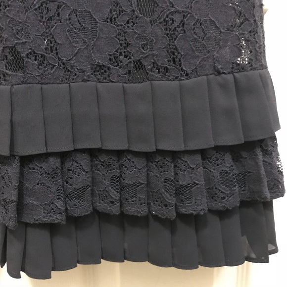 Navy lace shift dress - Picture 4 of 7